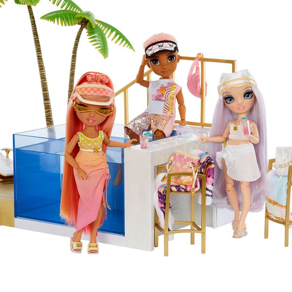 Игровой набор для кукол RAINBOW HIGH серии "Pacific Coast" - ВЕЧЕРИНКА У БАССЕЙНА 578475 578475 фото