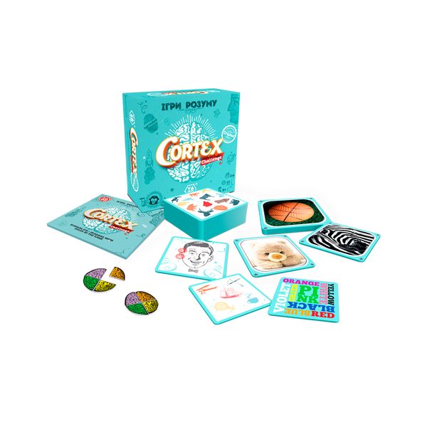 Настільна гра - CORTEX CHALLENGE (90 карток, 24 фішки) 101018917 101018917 фото