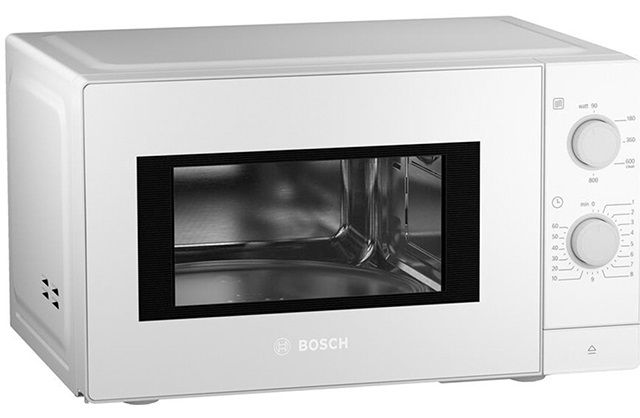 Микроволновая печь Bosch, 20л, мех. управляющий, 800Вт, белый FFL020MW0 фото