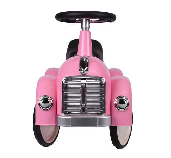 Толокарь Goki Ретро машина розовая (14161G) 14161G фото