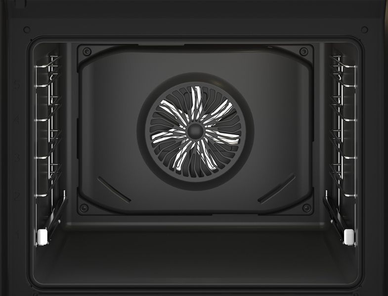 Духова шафа Beko електрична, 72л, A, дисплей, конвекція, чорний BBIM13300XD фото