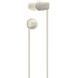Навушники SONY In-ear IPX4 Wireless Білий (WIC100W.CE7)