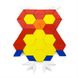 Дерев'яний ігровий набір Viga Toys Кольорова мозаїка, 250 ел. (50065)