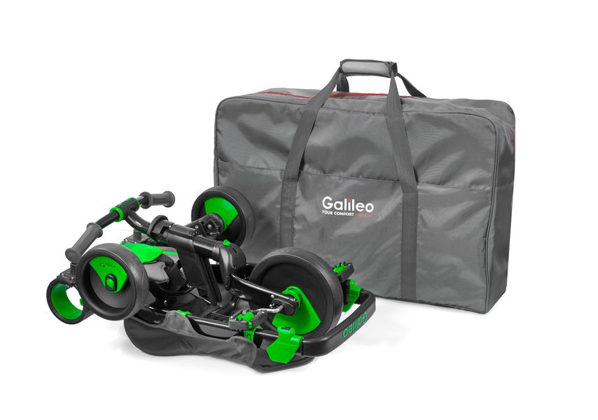 Триколісний велосипед Galileo Strollcycle Black зелений (GB-1002-G) GB-1002 фото