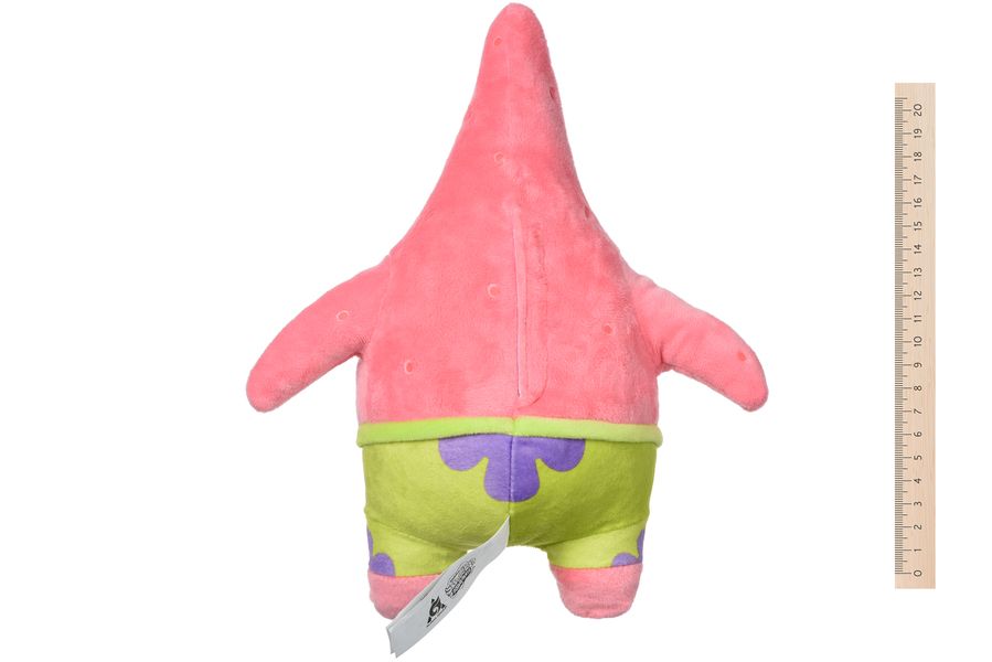 Мягкая игрушка SpongeBob Exsqueeze Me Plush Patrick Burp со звуком EU690903 - Уцінка EU690903 фото