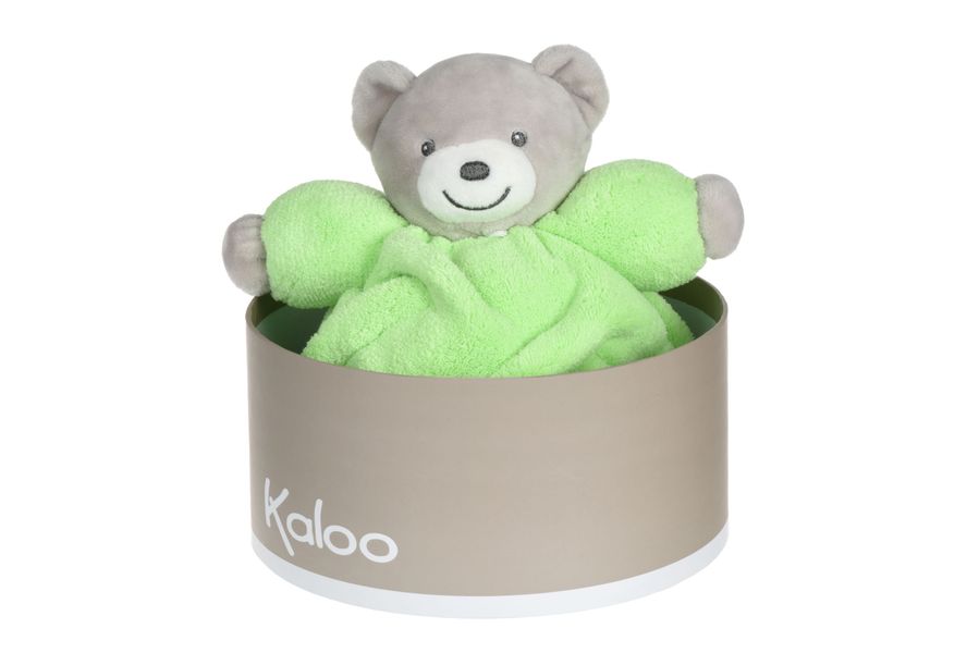 М'яка іграшка Kaloo Neon Ведмедик салатовий 18.5 см в коробці K962319 K962319 фото