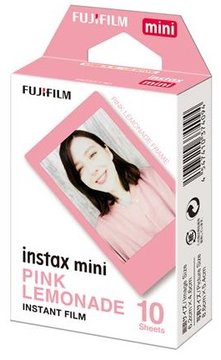 Фотопапір Fujifilm INSTAX MINI PINK LEMONADE (54х86мм 10шт) (16581836) 16581836 фото