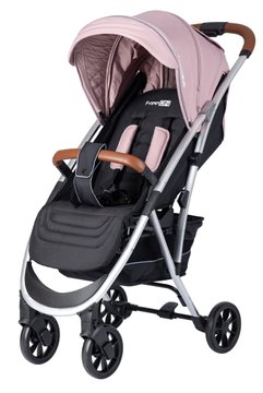 Коляска для ребенка прогулочная FreeON LUX Premium Dusty Pink-Black (44688) 44688 фото