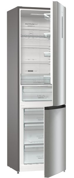 Холодильник с нижн. мороз. камерой Gorenje, 200х60х60см, 2 двери, 235(96)л, А+, NF+, Зона св-ти, Снаруж. Дисп, Белый NRK620FAW4 - Уцінка NRK6202AXL4 фото