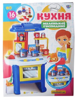 Детская игрушечная кухня с аксессуарами (16641D) 16641D фото