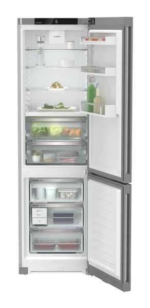 Холодильник Liebherr с нижн. мороз., 201x60x68, холод.от.-266 л, мороз.от.-94л, 2 дв., A, NF, нерж. CNSFF5703 (CBNSFD5723) CBNSFD5723 фото