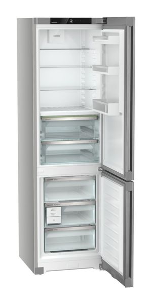 Холодильник Liebherr з нижн. мороз., 201x60x68, холод.від.-255 л, мороз.від.-94л, 2 дв., A++, NF, нерж. (CBNSFD5723) CBNSFD5723 фото