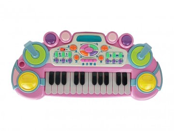 Детский синтезатор , 24 клавиши (CY-6032B(Pink)) CY-6032B(Pink) фото