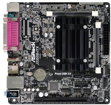 Материнська плата ASRock CPU Celeron Dual-Core(2.5 GHz) 2xDDR3 HDMI D-Sub mITX (J3355B-ITX) J3355B-ITX фото