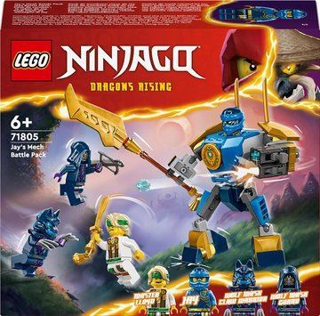 Конструктор LEGO NINJAGO Бойовий набір робота Джея (71805) 71805 фото