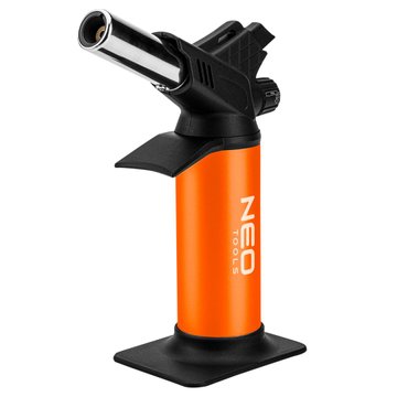 Паяльник газовий Neo Tools, п’єзозапалювання, 1200°C, об’єм 12.6г, 0.286кг (19-905) 19-905 фото