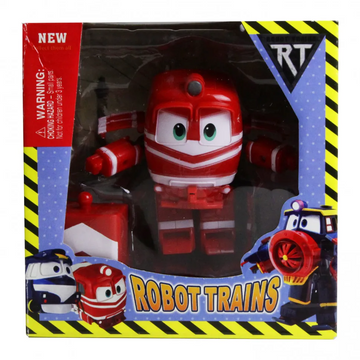 Іграшковий трансформер Robot Trains TM061-12B1, 11 см TM061-12B1(Red) фото