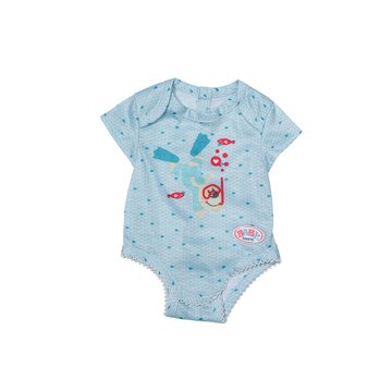 Одяг для ляльки BABY BORN - БОДІ S2 (блакитне) 830130 фото