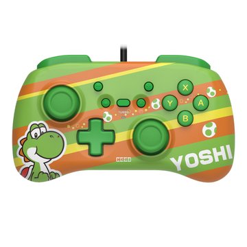 Геймпад проволочный Horipad Mini (Yoshi) для Nintendo Switch, Green 810050910859 фото