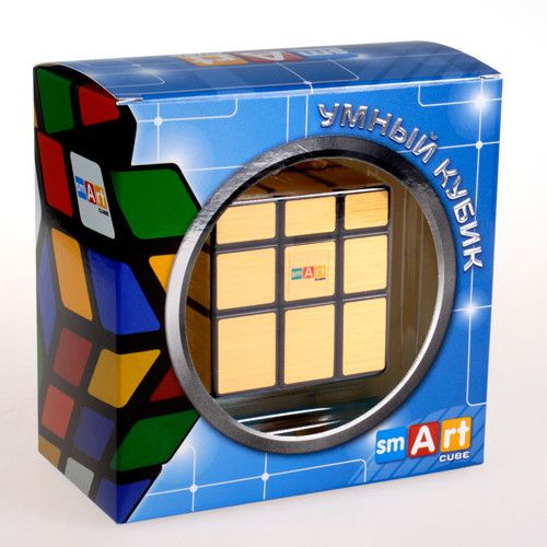 Кубик Рубика Зеркальный Smart Cube золотой (SC352) SC352 фото