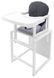 Стульчик- трансформер Babyroom Винни-240 белый пластиковая столешница графит-серый (мишка с чашкой) (680583)