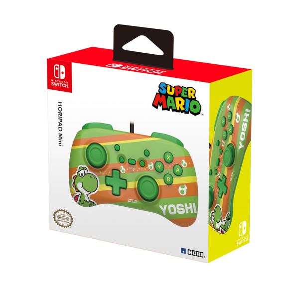 Геймпад проволочный Horipad Mini (Yoshi) для Nintendo Switch, Green (810050910859) 810050910859 фото