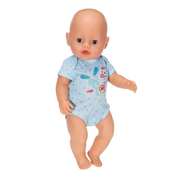 Одежда для куклы BABY BORN - БОДИ S2 (голубое) 830130 фото