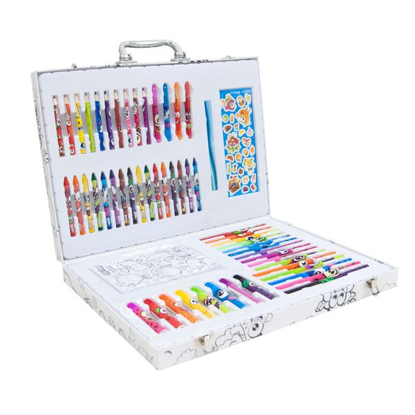 Ароматний набір для творчості - АРТ-КЕЙС (олівці, ручки, маркери, фломастери, наклейки) 30081 30081 фото