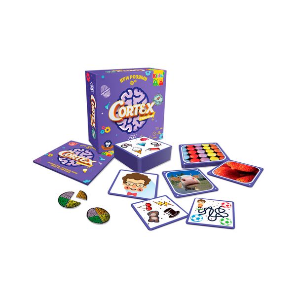 Настільна гра - CORTEX CHALLENGE KIDS (90 карток, 24 фішки) 101019917 101019917 фото