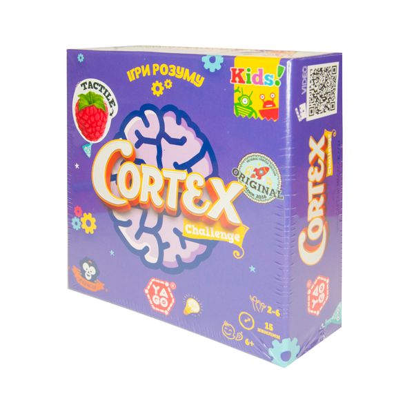 Настільна гра - CORTEX CHALLENGE KIDS (90 карток, 24 фішки) (101019917) 101019917 фото