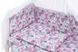 Детская постель Qvatro Gold RG-08 серый/розовый (кошки)