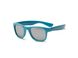 Детские солнцезащитные очки Koolsun голубые серии Wave (Размер: 3+) (WACB003) KS-WABA003 фото