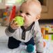 Прорезыватель-погремушка Сенсорные шары Fat Brain Toys Sensory Rollers 3 шт. (F161ML)