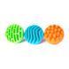 Прорезыватель-погремушка Сенсорные шары Fat Brain Toys Sensory Rollers 3 шт. (F161ML)