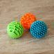 Прорезыватель-погремушка Сенсорные шары Fat Brain Toys Sensory Rollers 3 шт. (F161ML)