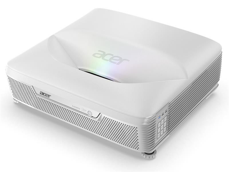 Проектор ультракороткофокусный Acer L812 UHD, 4000 lm, LASER, 0.252, WiFi, Aptoide (MR.JUZ11.001) MR.JUZ11.001 фото