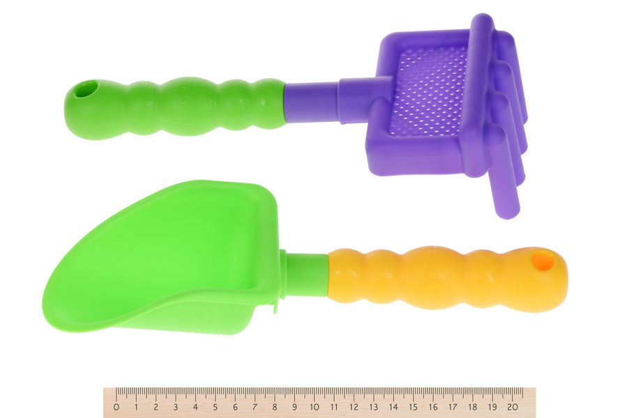 Набор для игры с песком Воздушной вертушкой (фиолетовое ведро) (9 шт.) Same Toy HY-1206WUt-2 - Уцінка HY-1206WUt-2 фото