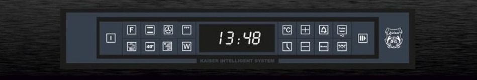 Духова шафа Kaiser електрична, 69л, A, дисплей, конвекція, нерж (EH6306RS) EH6306RS фото