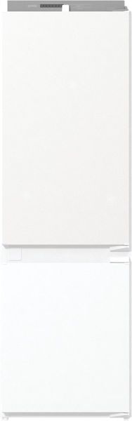 Встр. холодильник с морозом. камерой Gorenje, 177х55х54см, 2 двери, 180(68)л, А+, NF+, зона св-ти, диспл, ионизатор, белый (NRKI418FA0) NRKI418FA0 фото