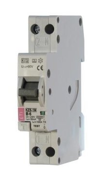 Диференційний автоматичний вимикач ETI, KZS-1M SUP C 20/0,03 тип A (6kA) (верхнє підключення) - Уцінка 2175725 фото