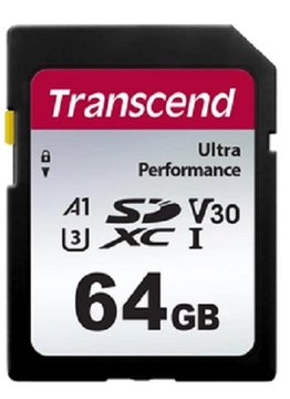 Карта памяти Transcend SD 64GB C10 UHS-I U3 R160/W50MB/s 4K (TS64GSDC340S) TS64GSDC340S фото