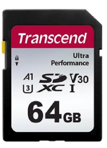 Карта пам'яті Transcend SD 64GB C10 UHS-I U3 R160/W50MB/s 4K (TS64GSDC340S) TS64GSDC340S фото