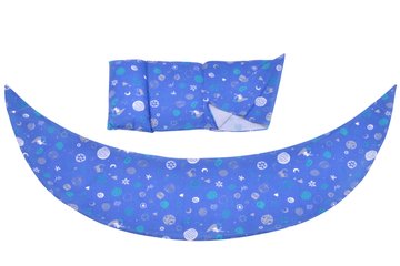 Набір аксесуарів для подушки Nuvita DreamWizard (наволочка, міні-подушка) Синій (NV7101BLUE) NV7101 фото