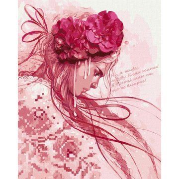 Картина за номерами "Витончена та сильна" &copy;lesya_nedzelska_art Ідейка 40х50 см (KHO4973) KHO4973 фото