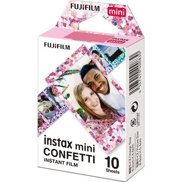 Фотопапір Fujifilm INSTAX MINI CONFETTI (54х86мм 10шт) (16620917) 16620917 фото