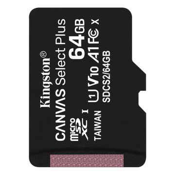Карта пам'яті Kingston microSD 64GB C10 UHS-I R100MB/s (SDCS2/64GBSP) SDCS2/64GBSP фото