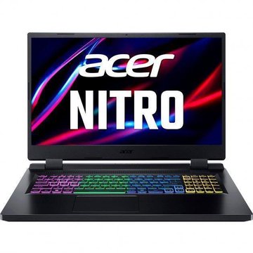 Ноутбук Acer Nitro 5 AN517-55 17.3" FHD IPS, Intel i5-12450H, 16GB, F512GB, NVD4050-6, Lin, черный - Уцінка NH.QLGEU.006 фото