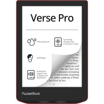 Електронна книга PocketBook 634, Passion Red PB634-3-CIS фото
