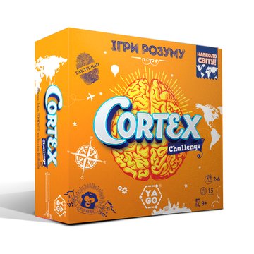 Настольная игра - CORTEX CHALLENGE ВОКРУГ СВЕТА (90 карточек, 24 фишки) (101010918) 101010918 фото