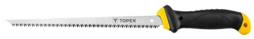 Ножовка по гипсокартону TOPEX, держатель пластмасса, 8TPI, лезвие 250 мм, 390 мм (10A719) 10A719 фото